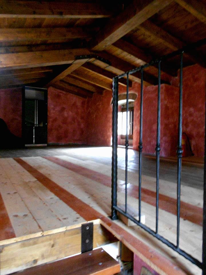 Sotto tetto di Casa Amsicora, Progetto Abreskia - Samugheo, Sardegna